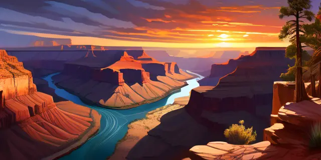 Grand Canyon National Park, United States Banner