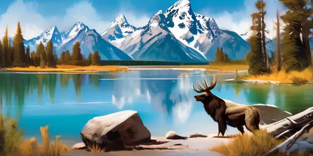 Grand Teton National Park, United States Banner