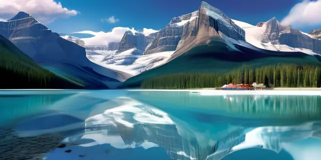 Jasper National Park, Canada Banner