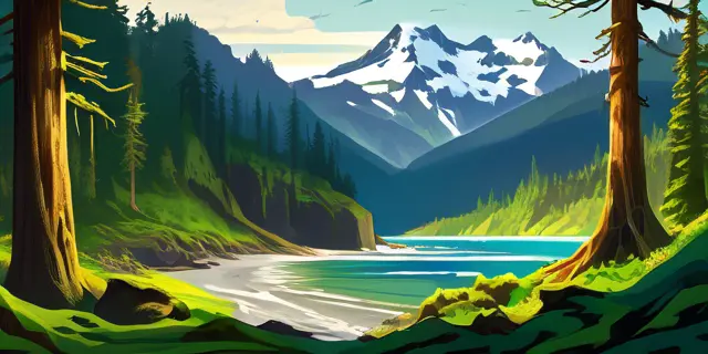 Olympic National Park, United States Banner